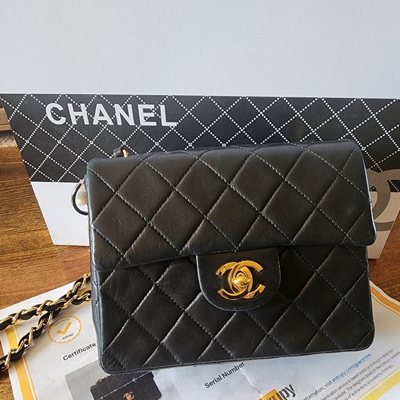 CHANEL Handbags - SOLD Authentic Chanel mini square bag